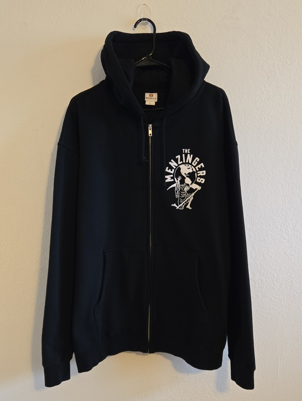 The Menzingers Black Full-Zip Hoodie - XL
